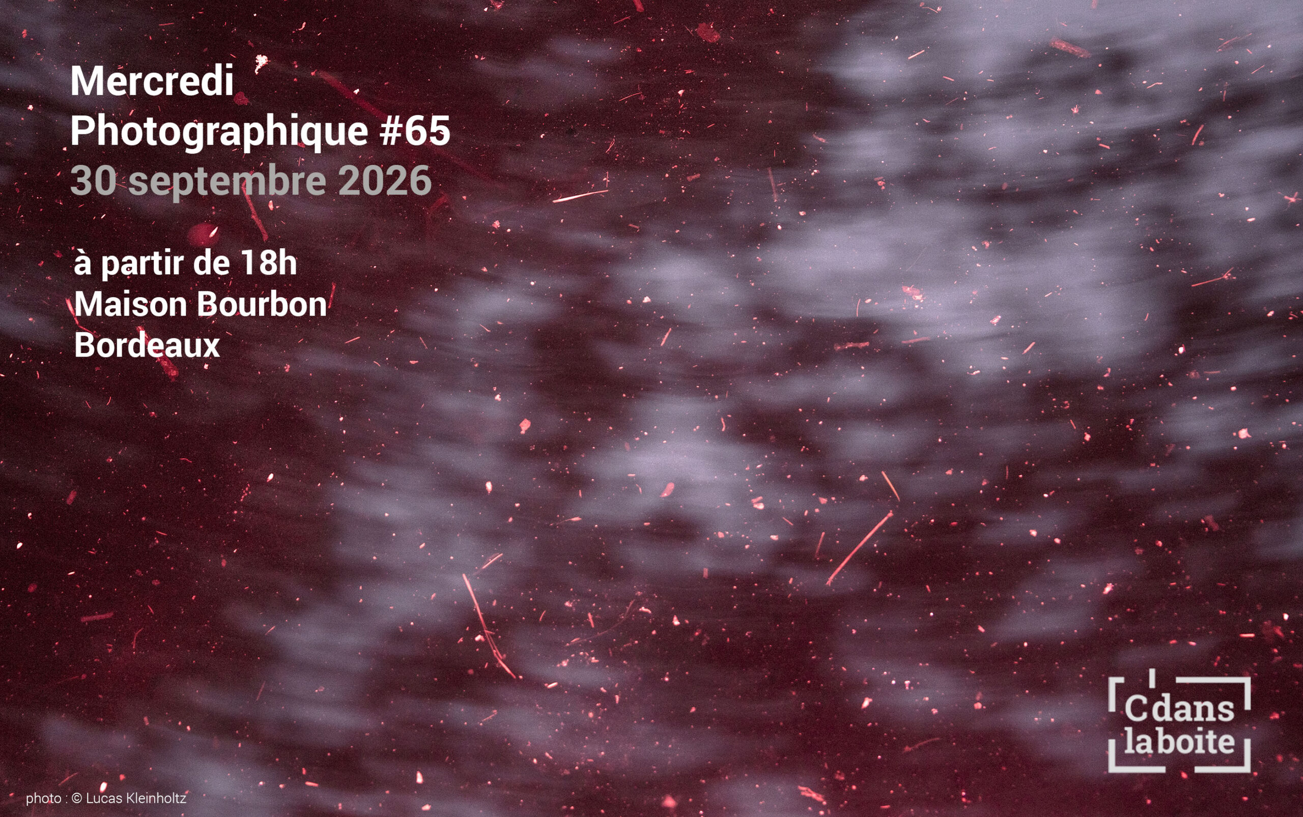 Mercredi Photographique #65⎮30 septembre 2026